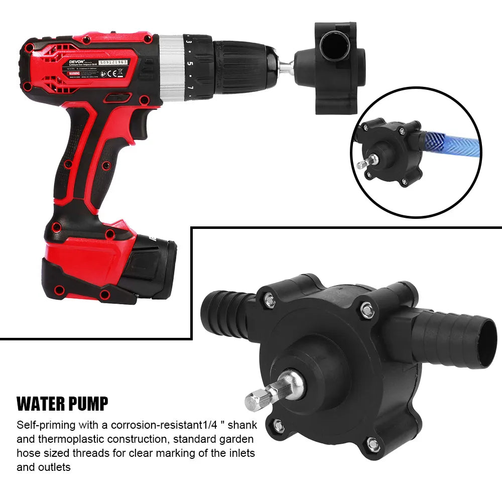 Portable Manual Drill Pump - Gadget and Gizmos1985
