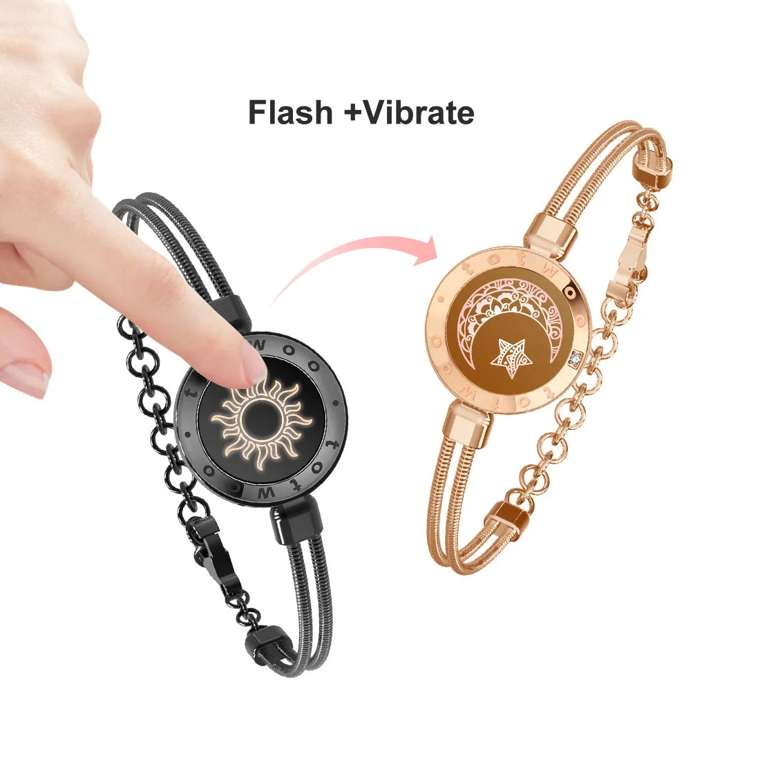 Sun &amp; Moon Totwoo Love Bracelets