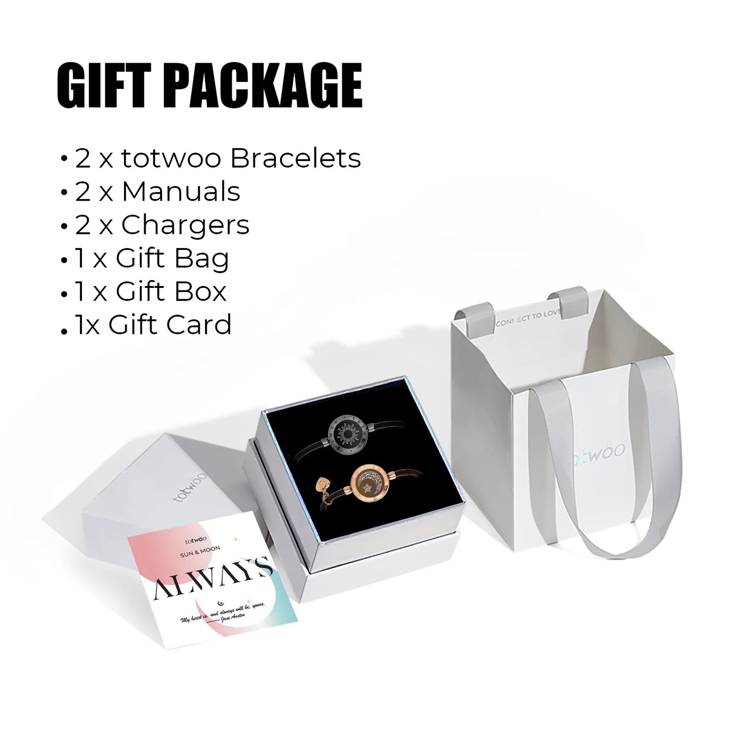 Sun &amp; Moon Totwoo Love Bracelets