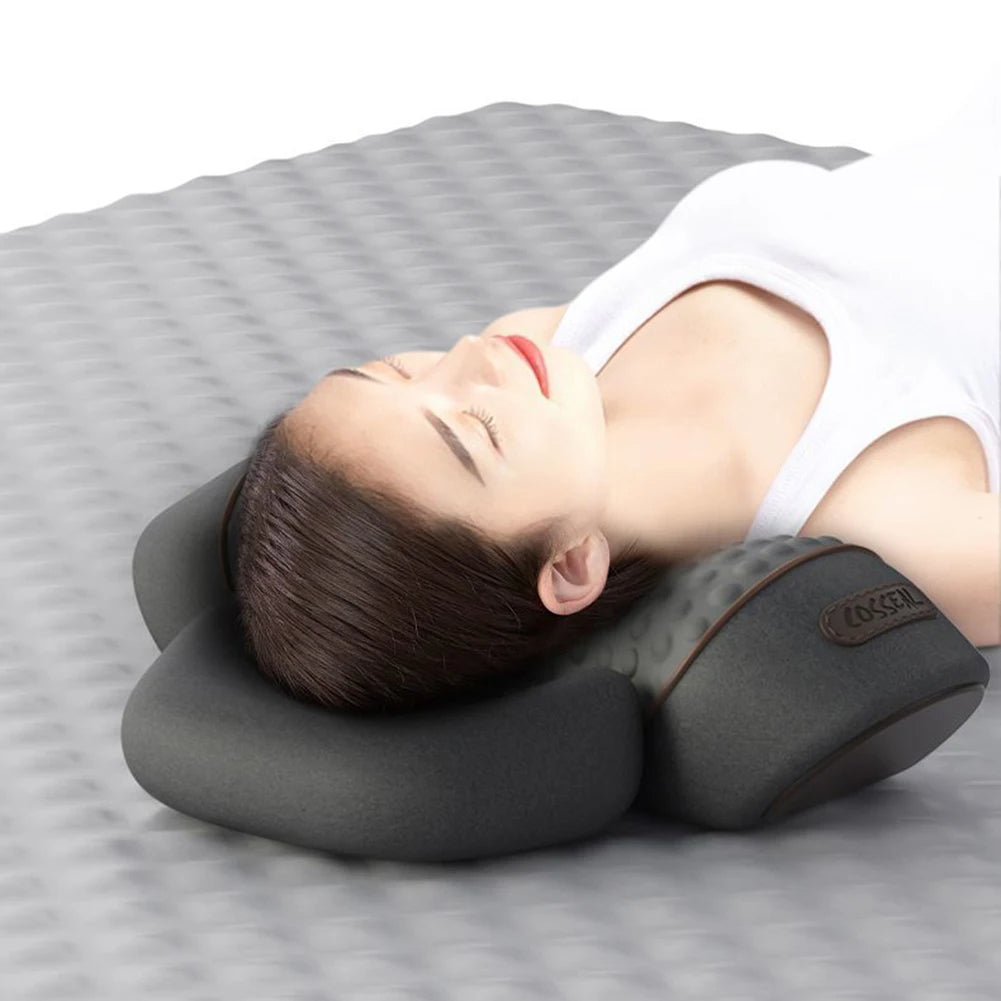 Electric Neck Massage Pillow Heating &amp; Vibration