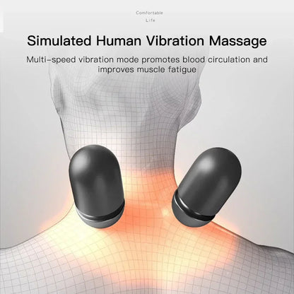 Electric Neck Massage Pillow Heating &amp; Vibration